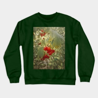 viburnum berries Crewneck Sweatshirt